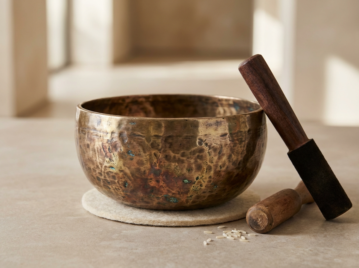 Hand-Hammered Singing Bowl