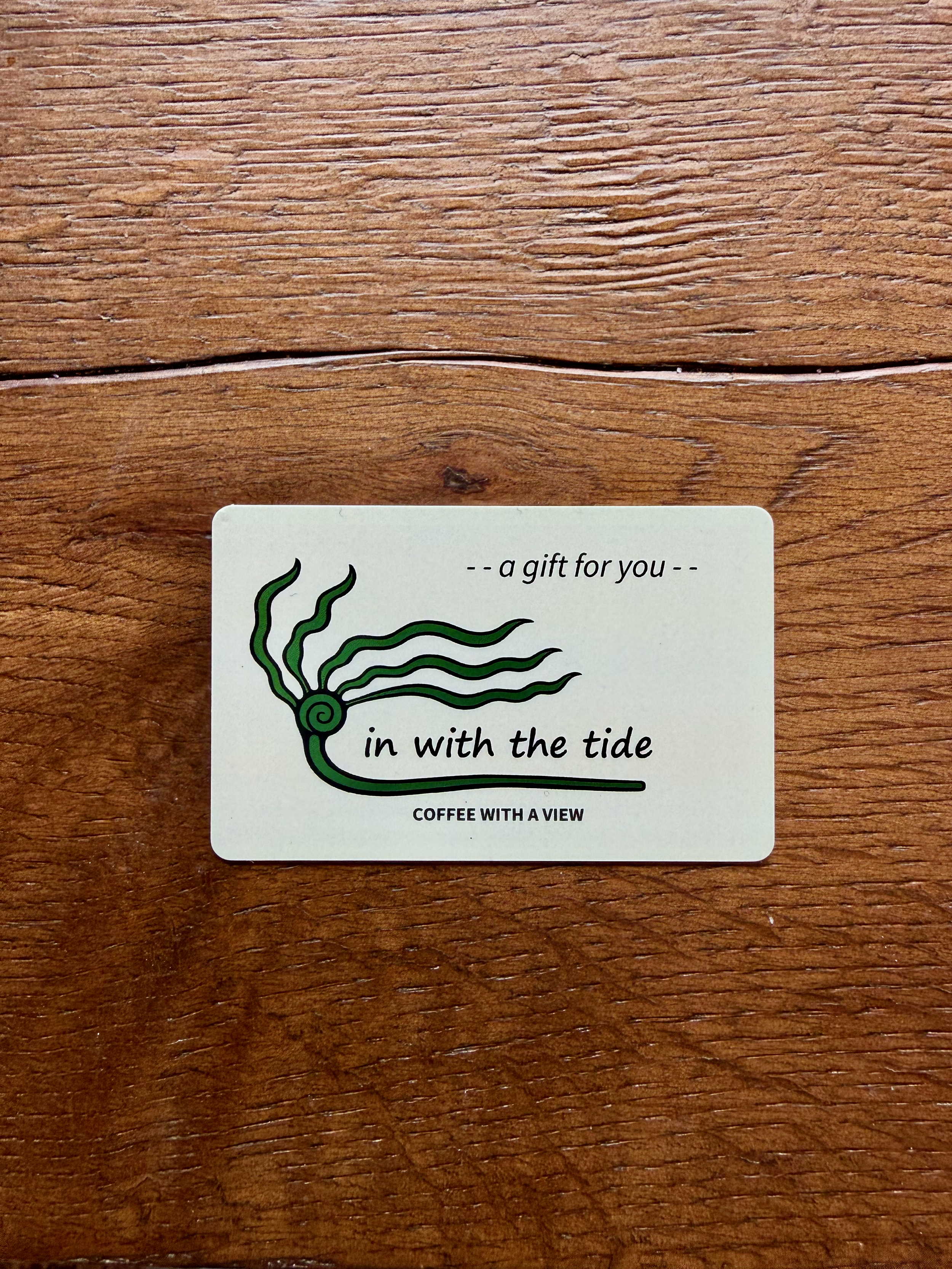 Gift cards available!
