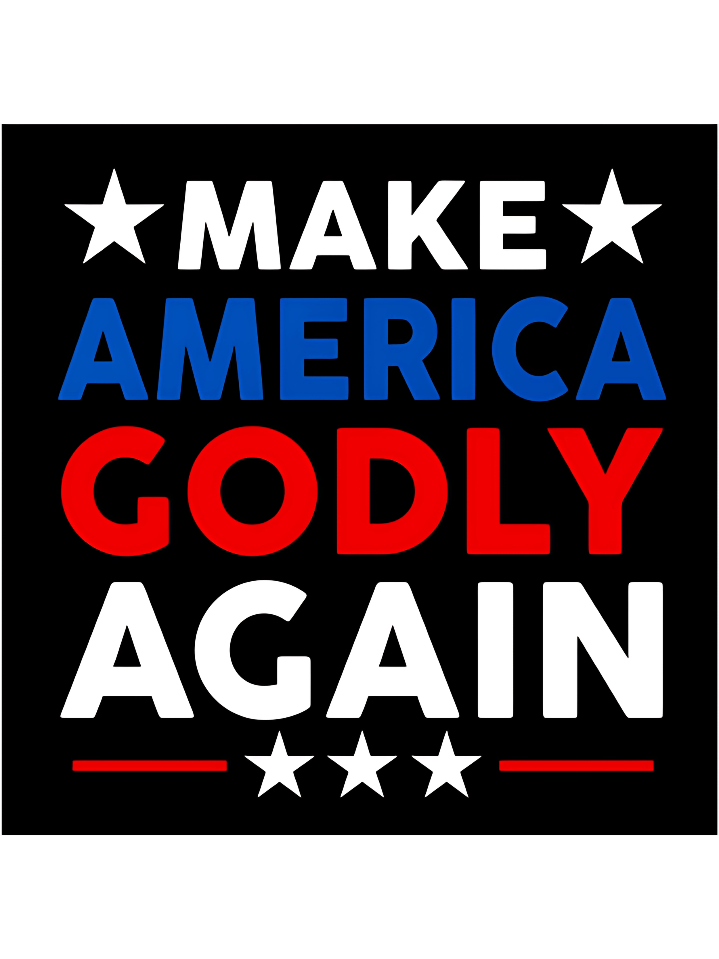 God First Sticker