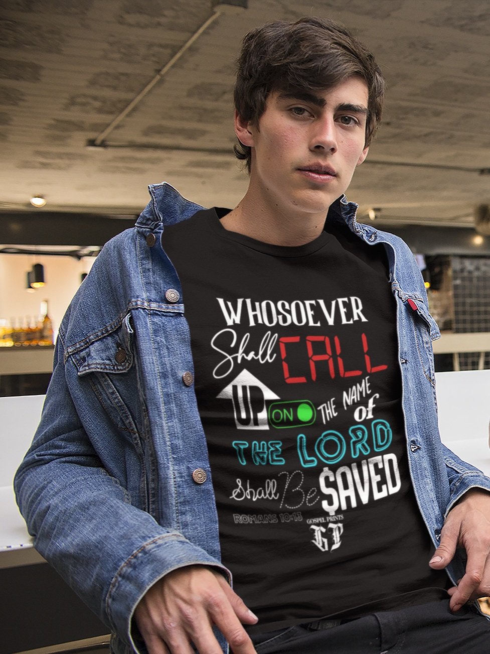 Romans 10:13 (Black)