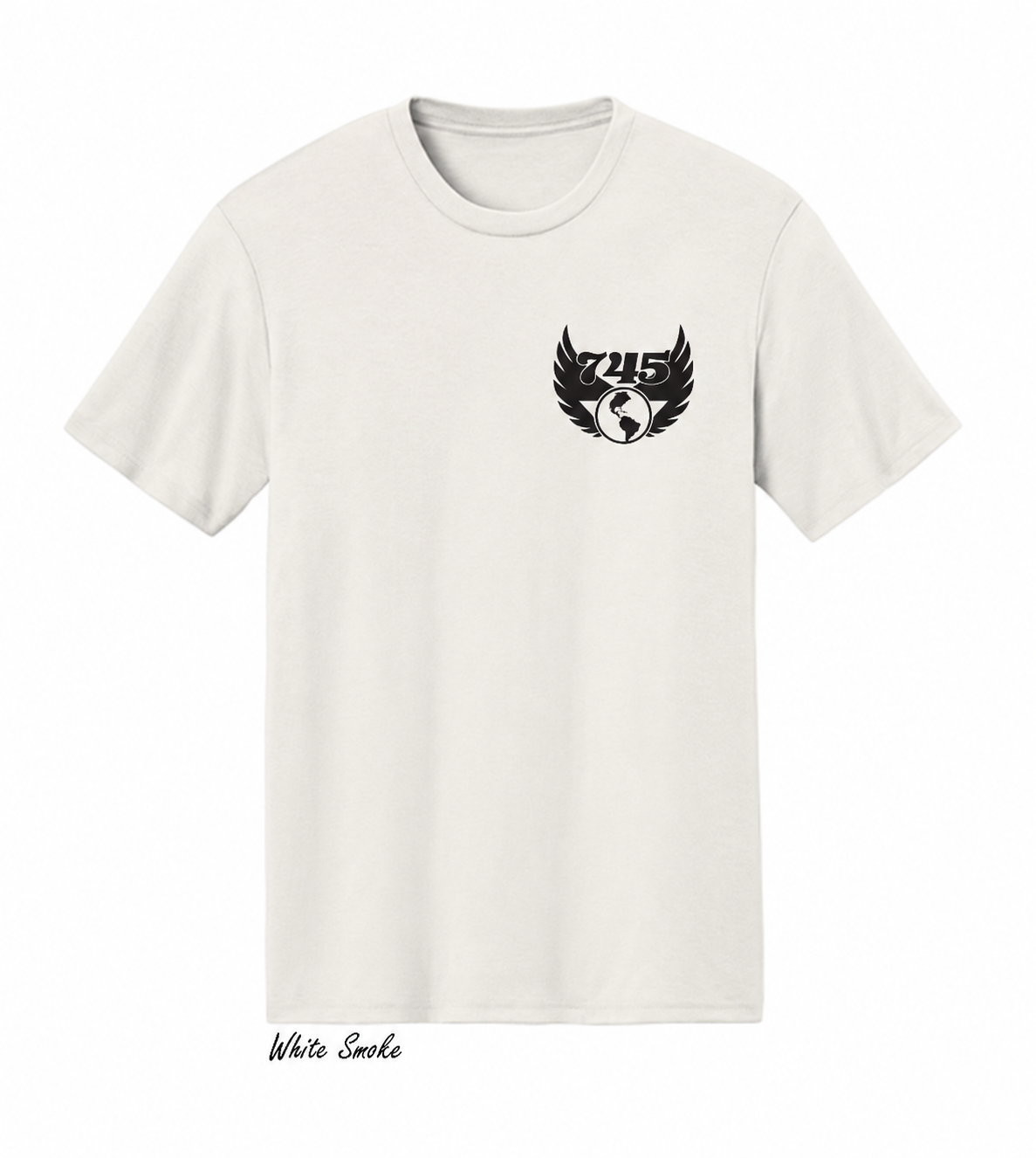 White Smoke 745 Winged Globe Tee.png