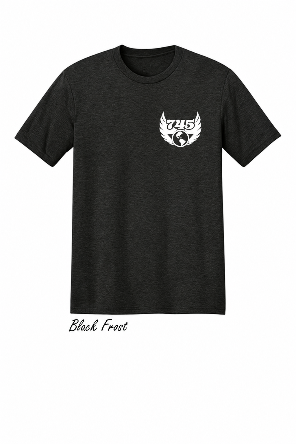 Black Frost 745 Winged Logo Tee.png