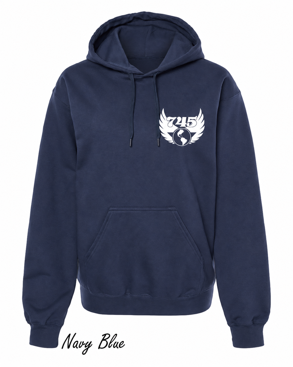 Navy Hoodie with Winged 745 Globe Logo.png