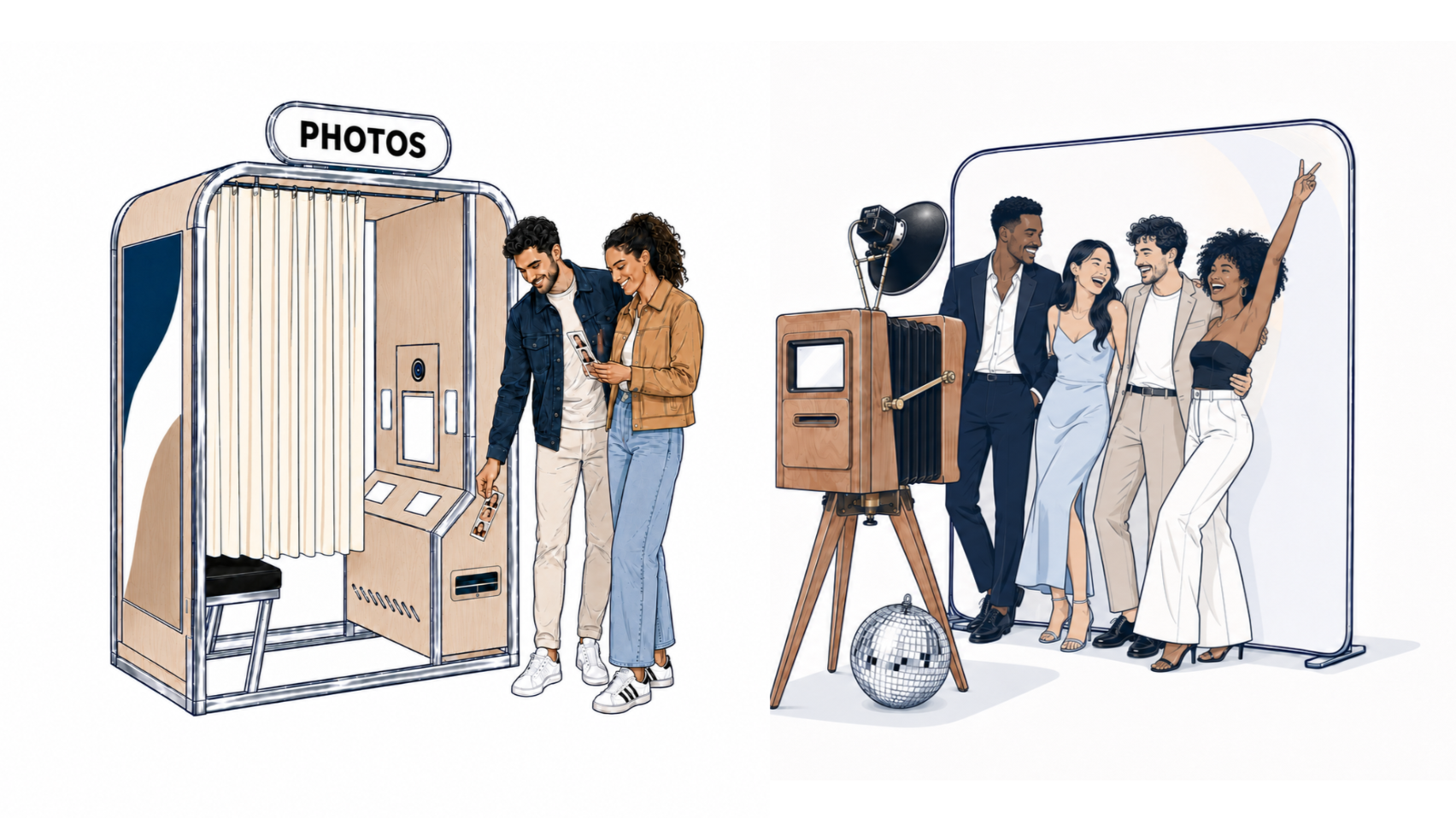 Open Air or Enclosed Photo Booth?