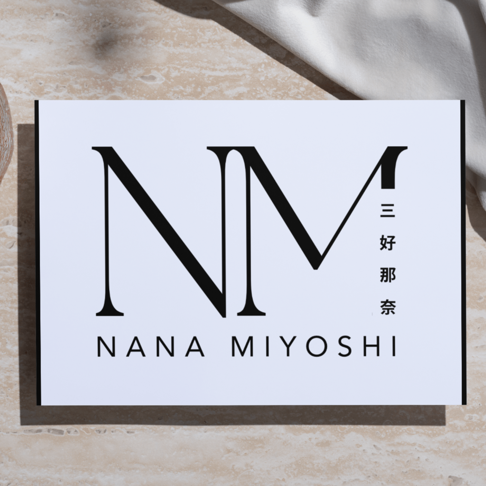 Brand Identity for Nana Miyoshi, Piano