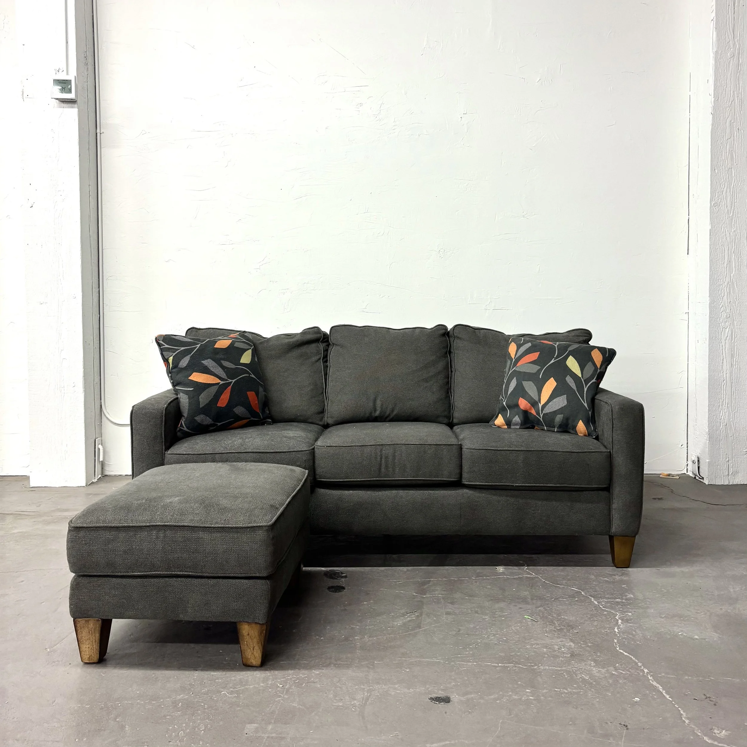 Charcoal Flexsteel Couch