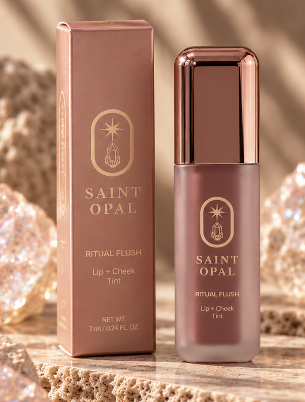 PRISM Lip + Cheek Tint - Neutral Mauve