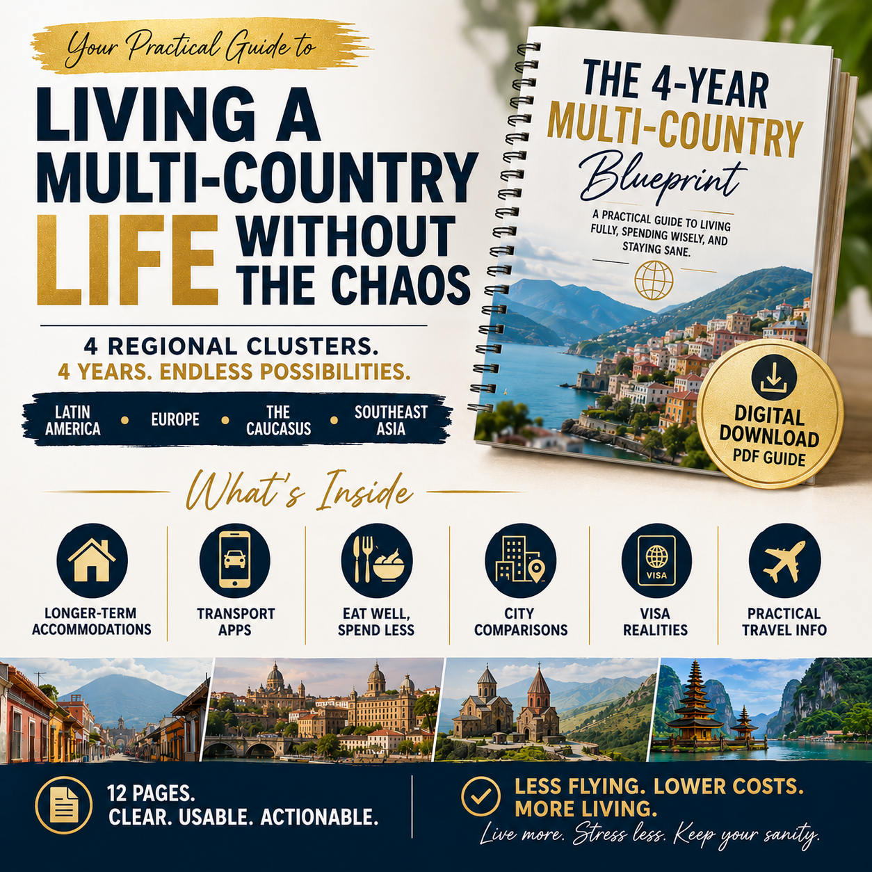 The 4-YEAR Multi-Country Strategy Guide Book