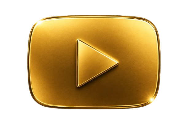golden youtube play button, Rebecca Solo