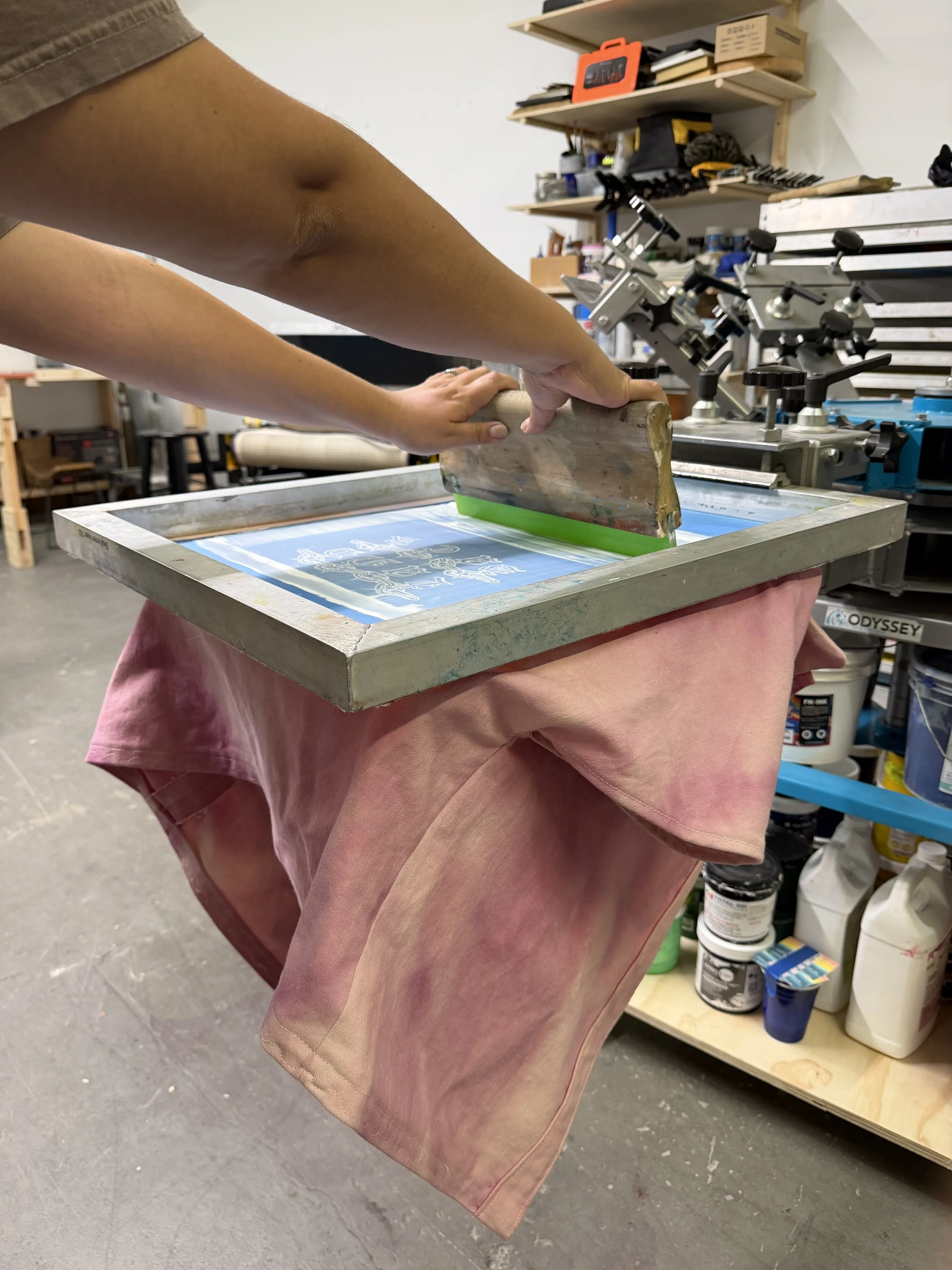 Screen Printing: Dec. 5th, 12-3pm