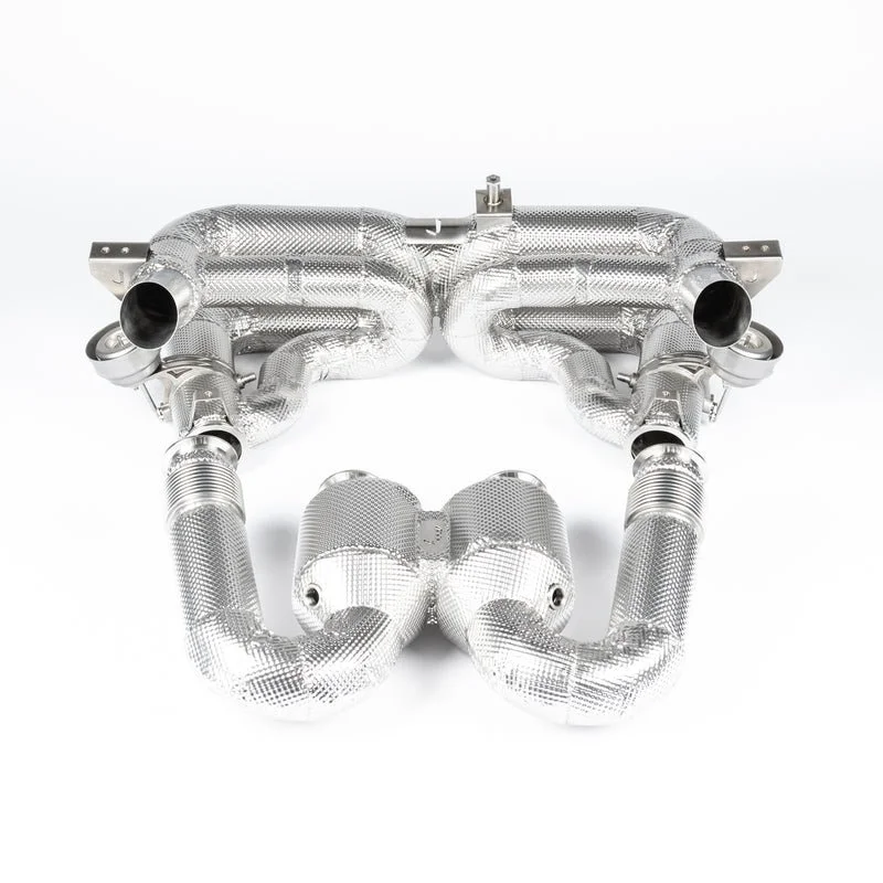 JCR 918 SPYDER INCONEL VALVED RACE PIPE & RACE CATS