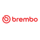 Brembo logo in red with black background