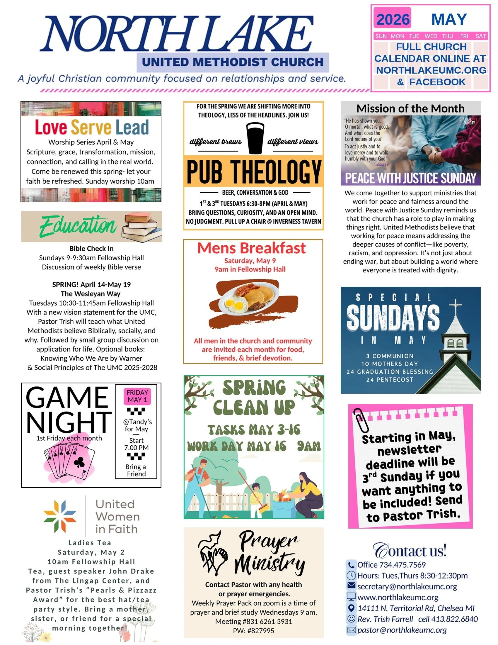 May 2026 Newsletter
