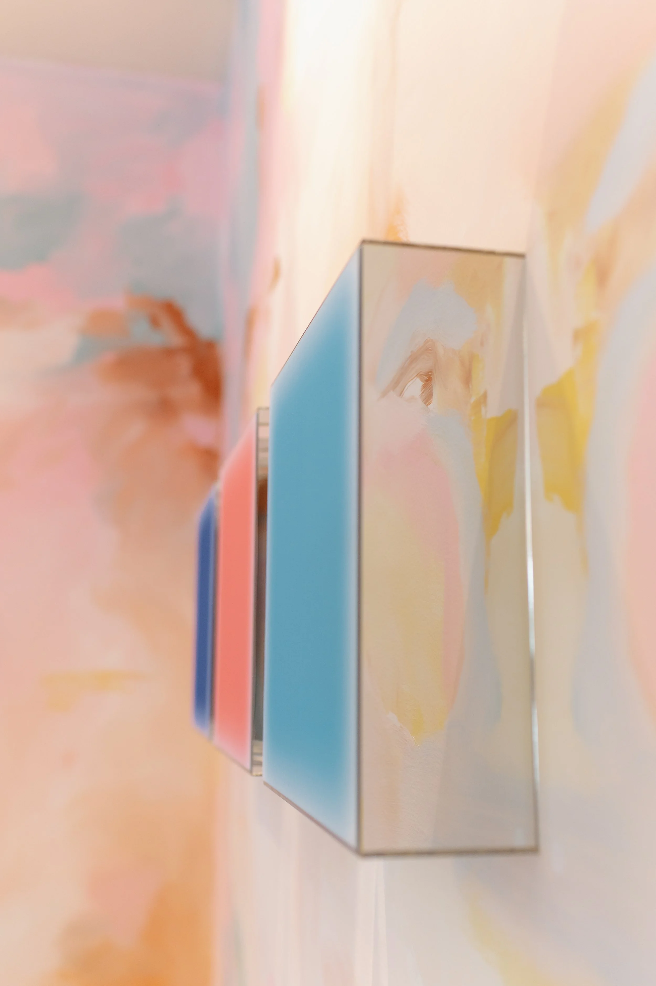Jonny Niesche, Australian artist known for his luminous explorations of light and reflection.