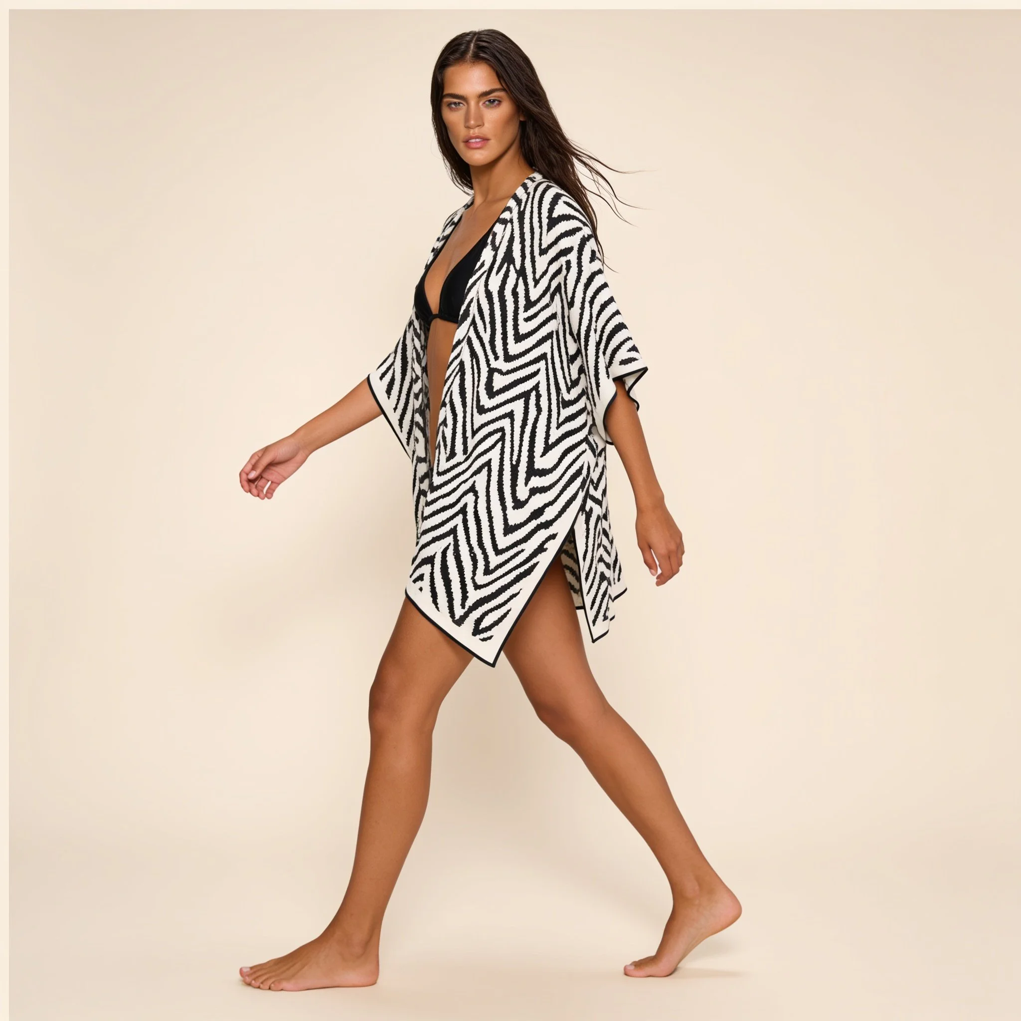 Zebra Noir — Robe