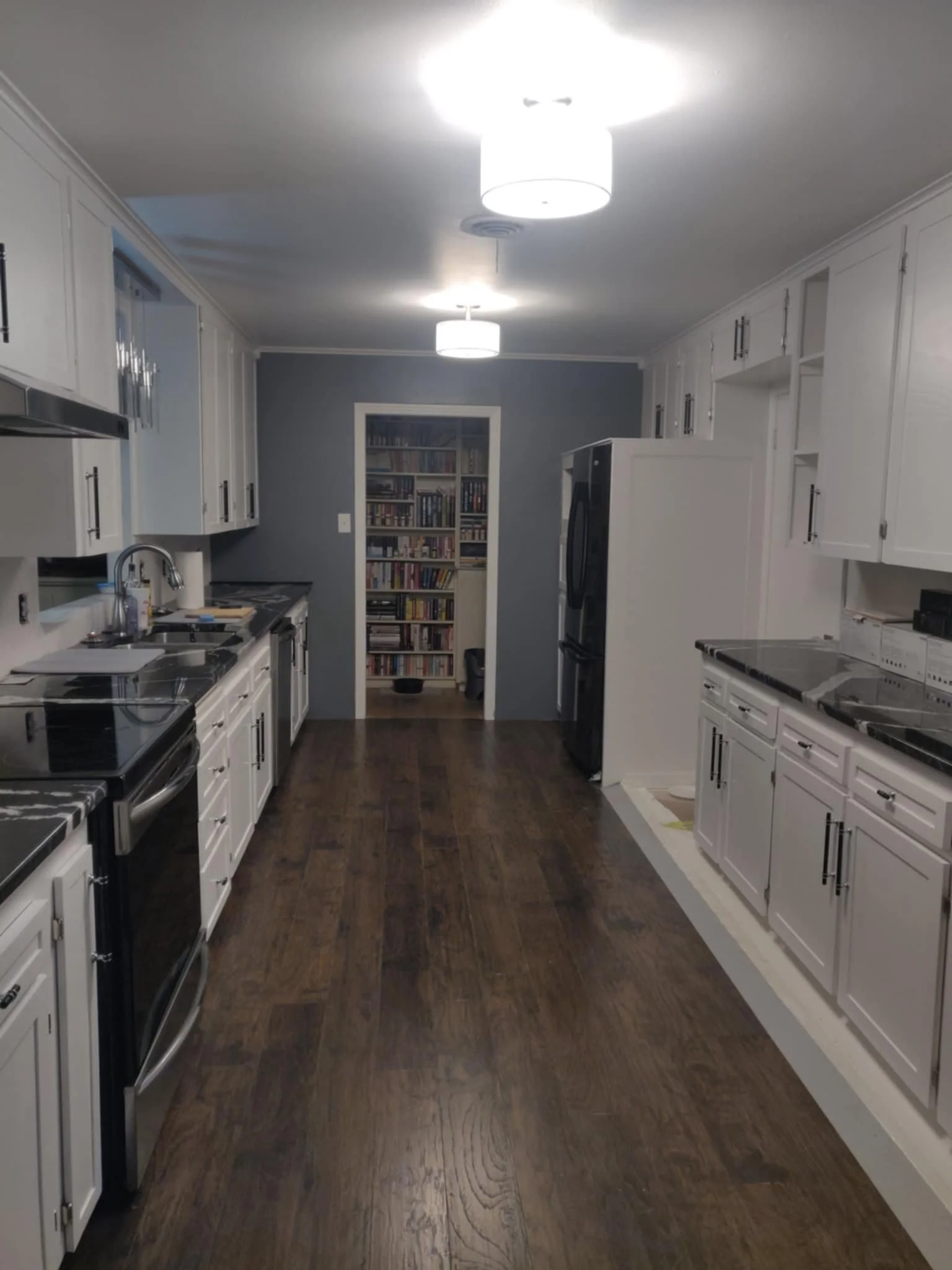 Installing new wood flooring