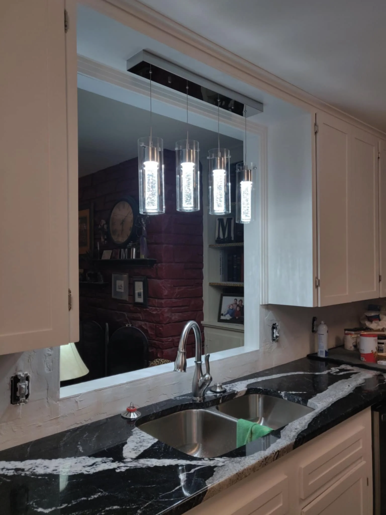 Installing new light fixtures