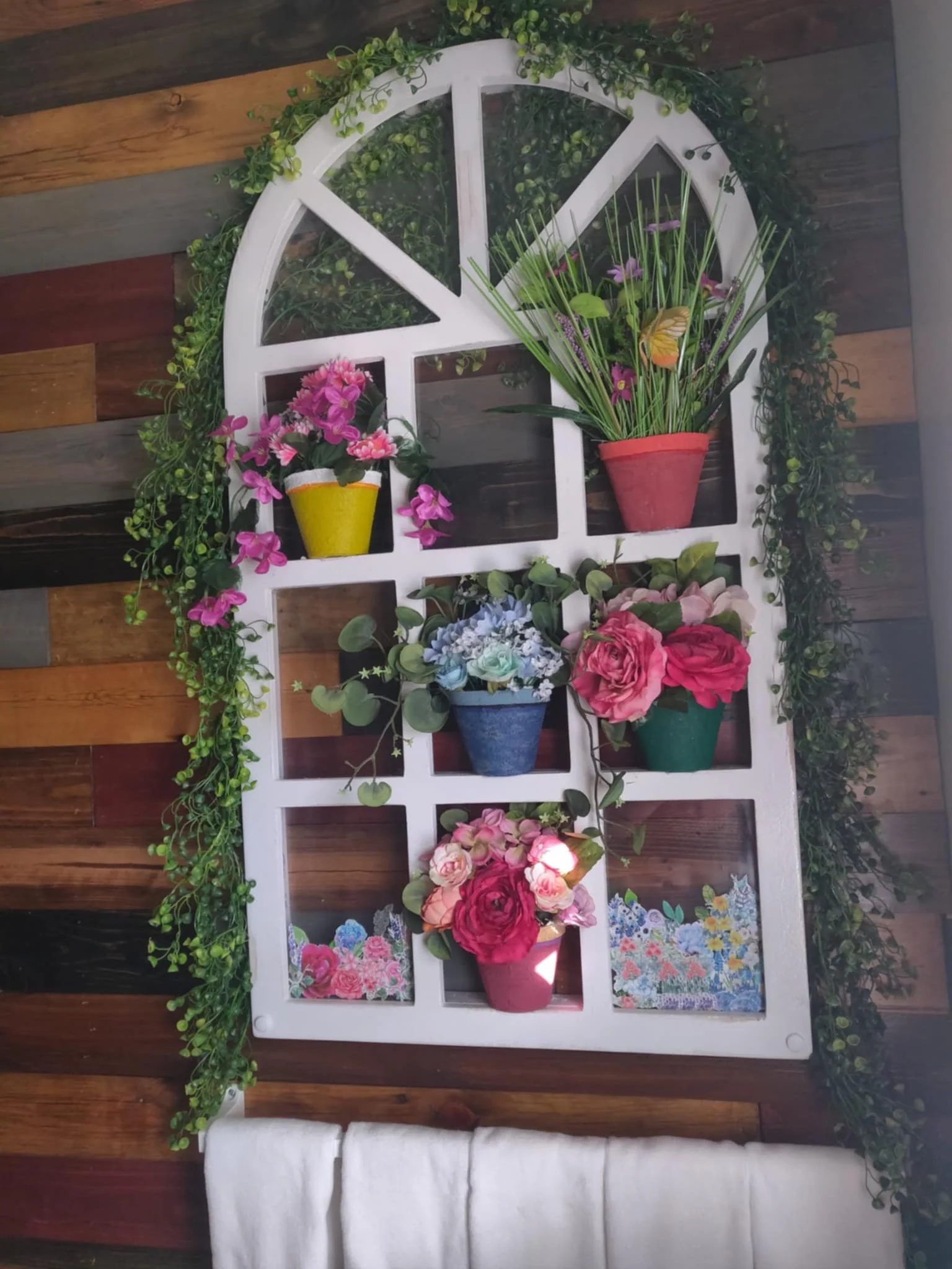 Adding shelves and decor