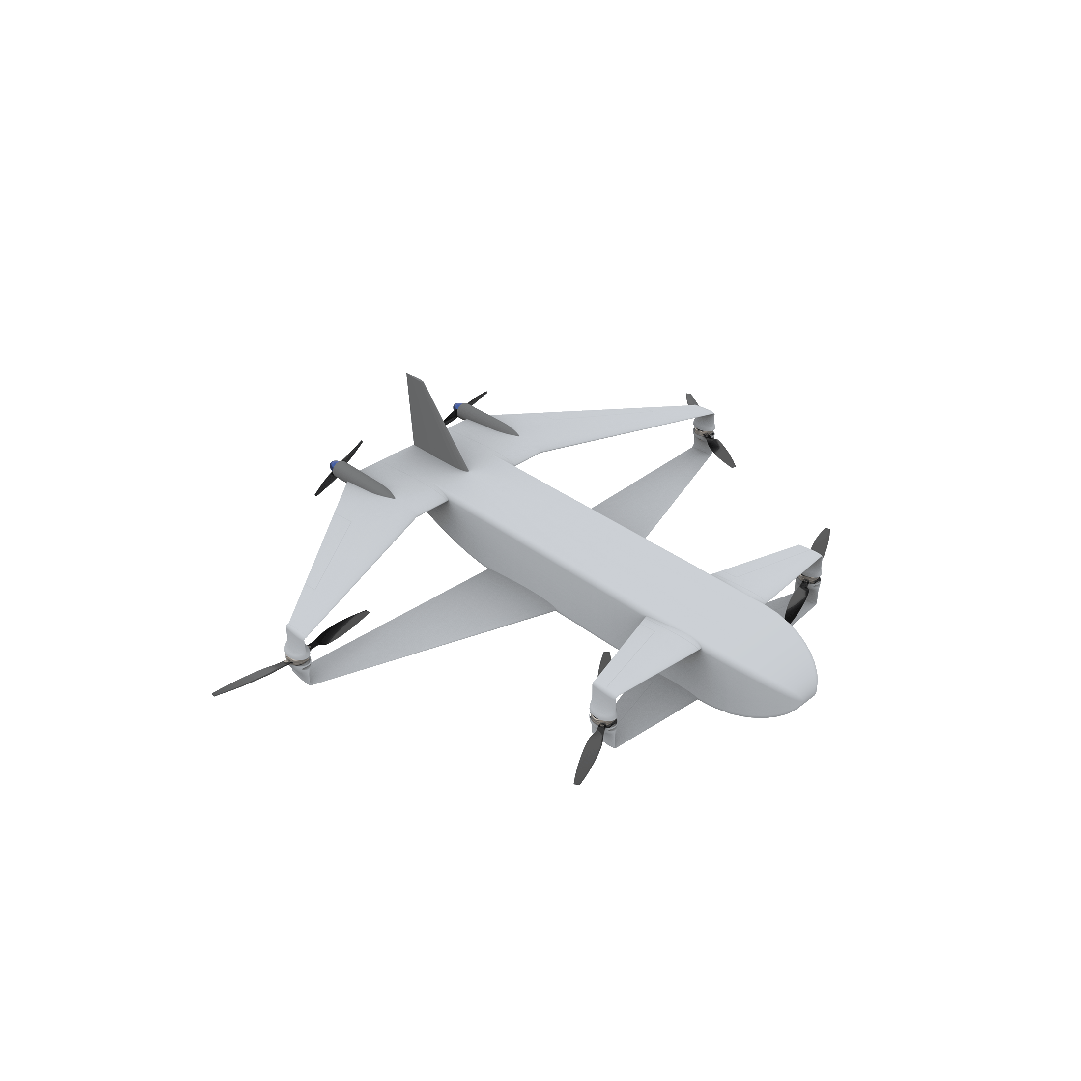 Armada hybrid VTOL aircraft rendering.
