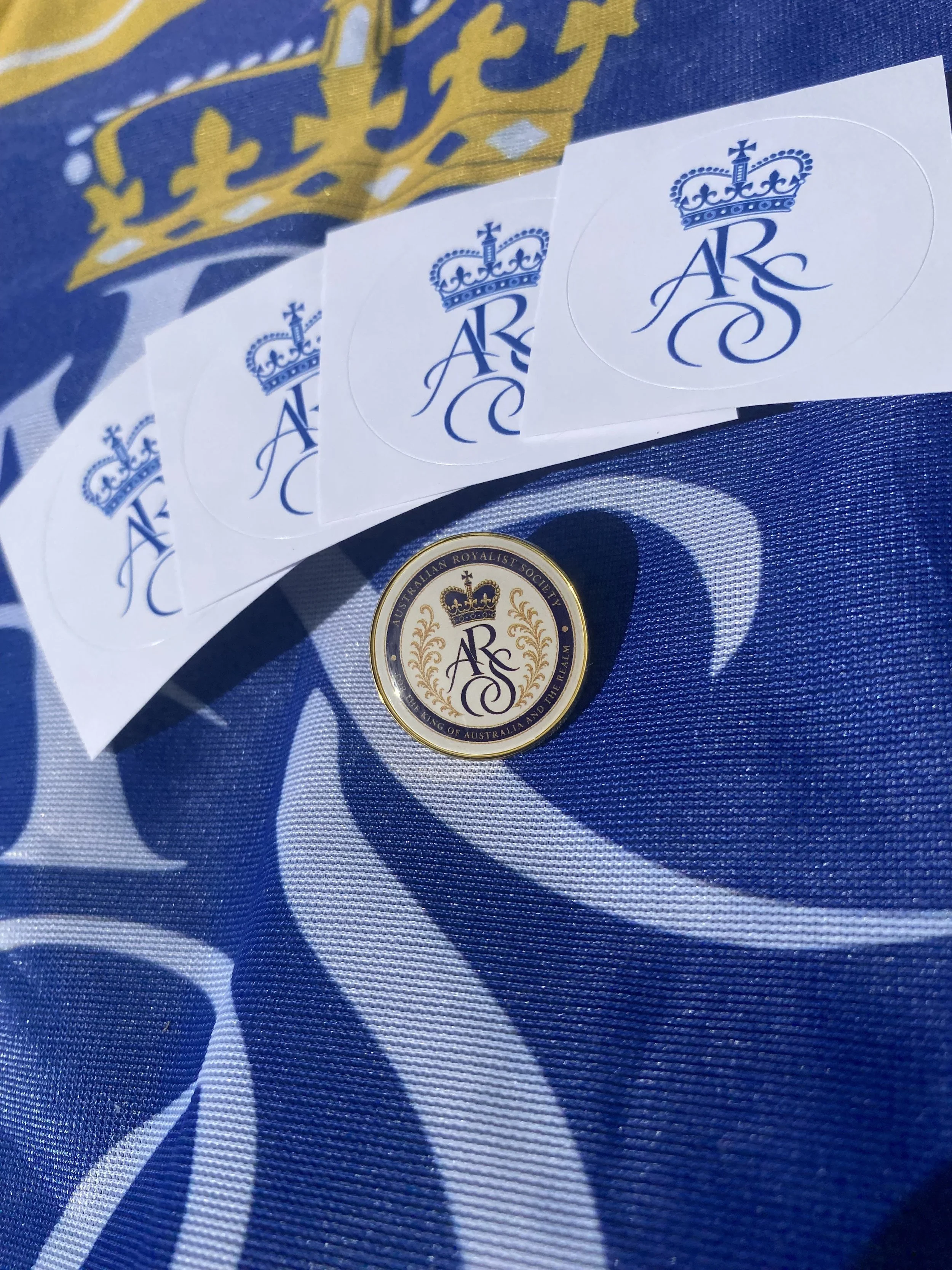 Royalist Lapel Pin