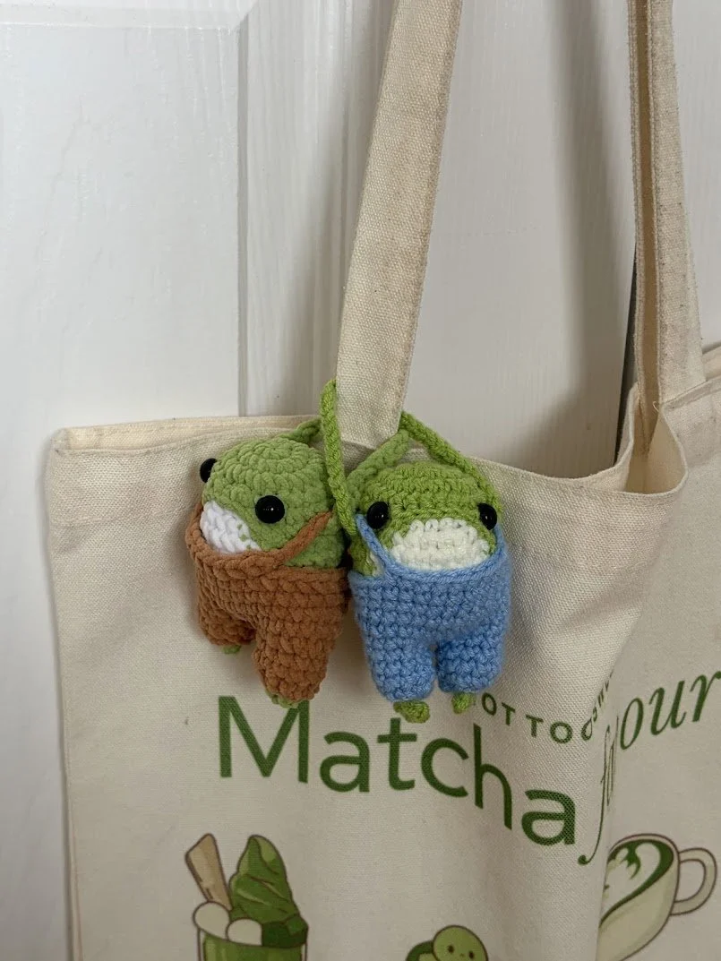 Hanging Frog Keychain