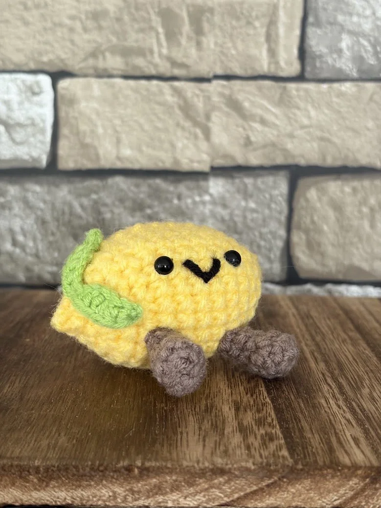 Lemon Keychain