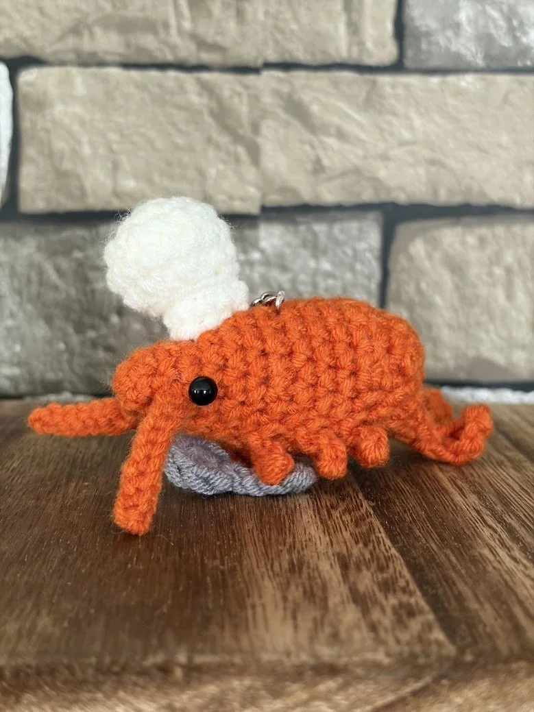 Shrimp Fried Rice Keychain