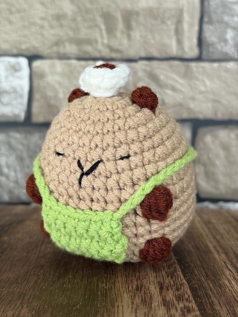 Capybarista Keychain