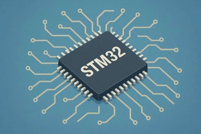 STM 32 Microcontroller With 4-way SPI functionality