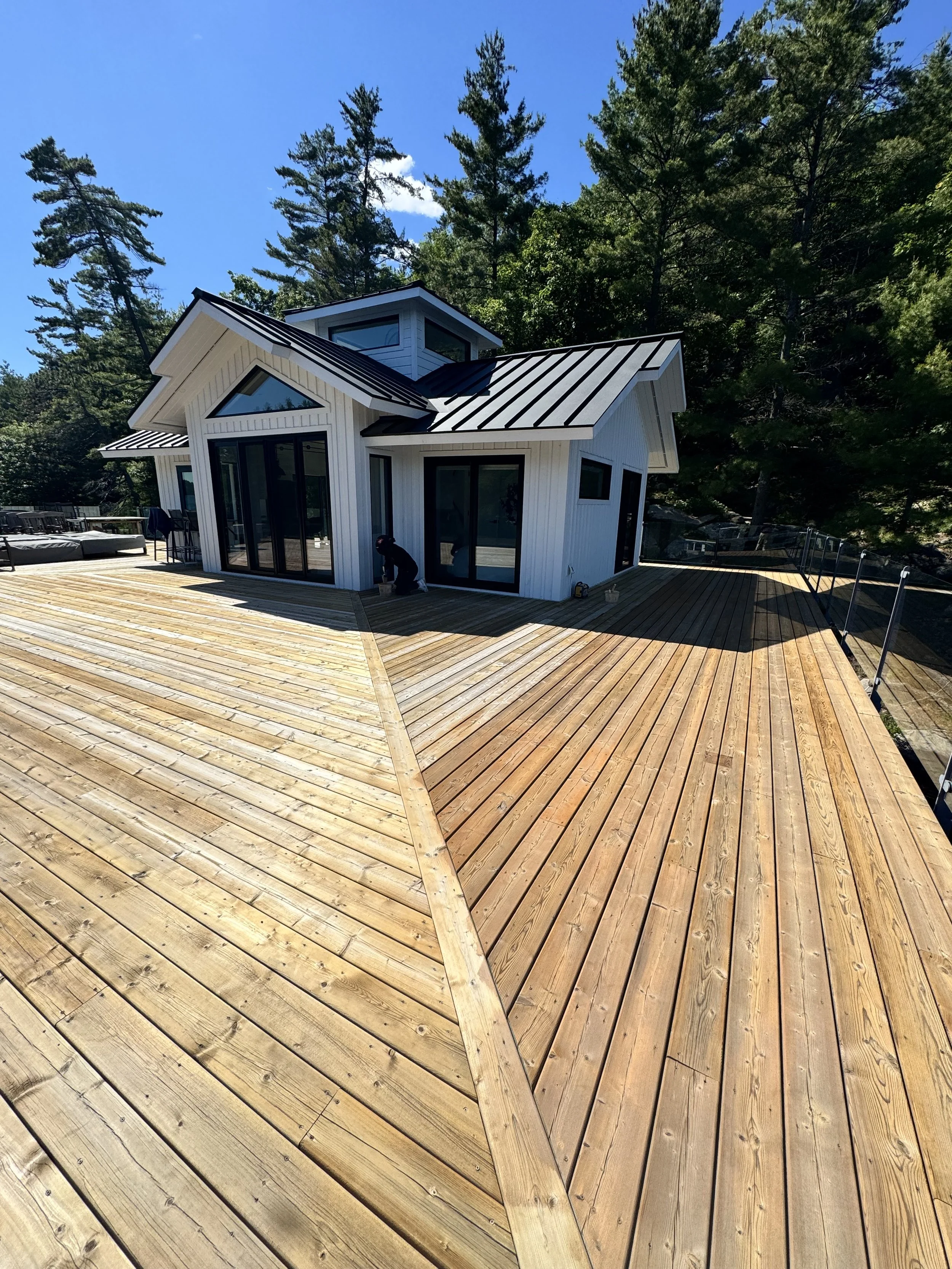 Exterior Deck and Wood Staining