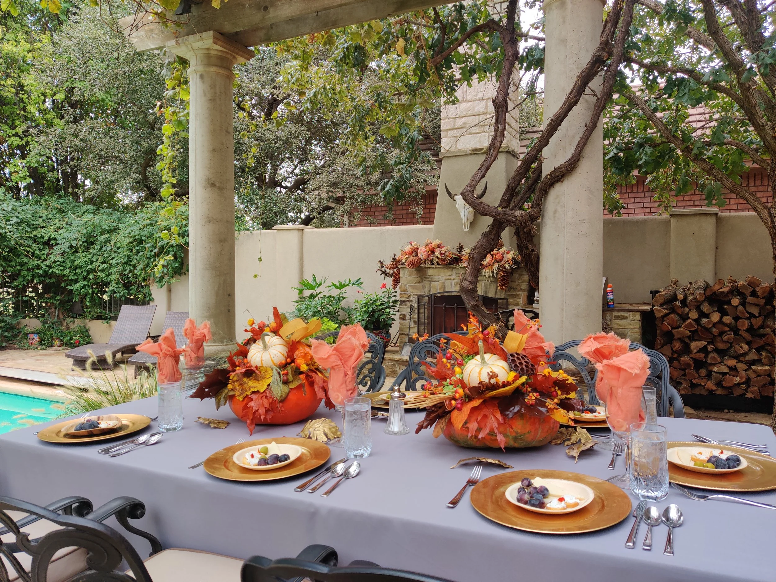 Fall tablescape- Florals by Marble & Co
