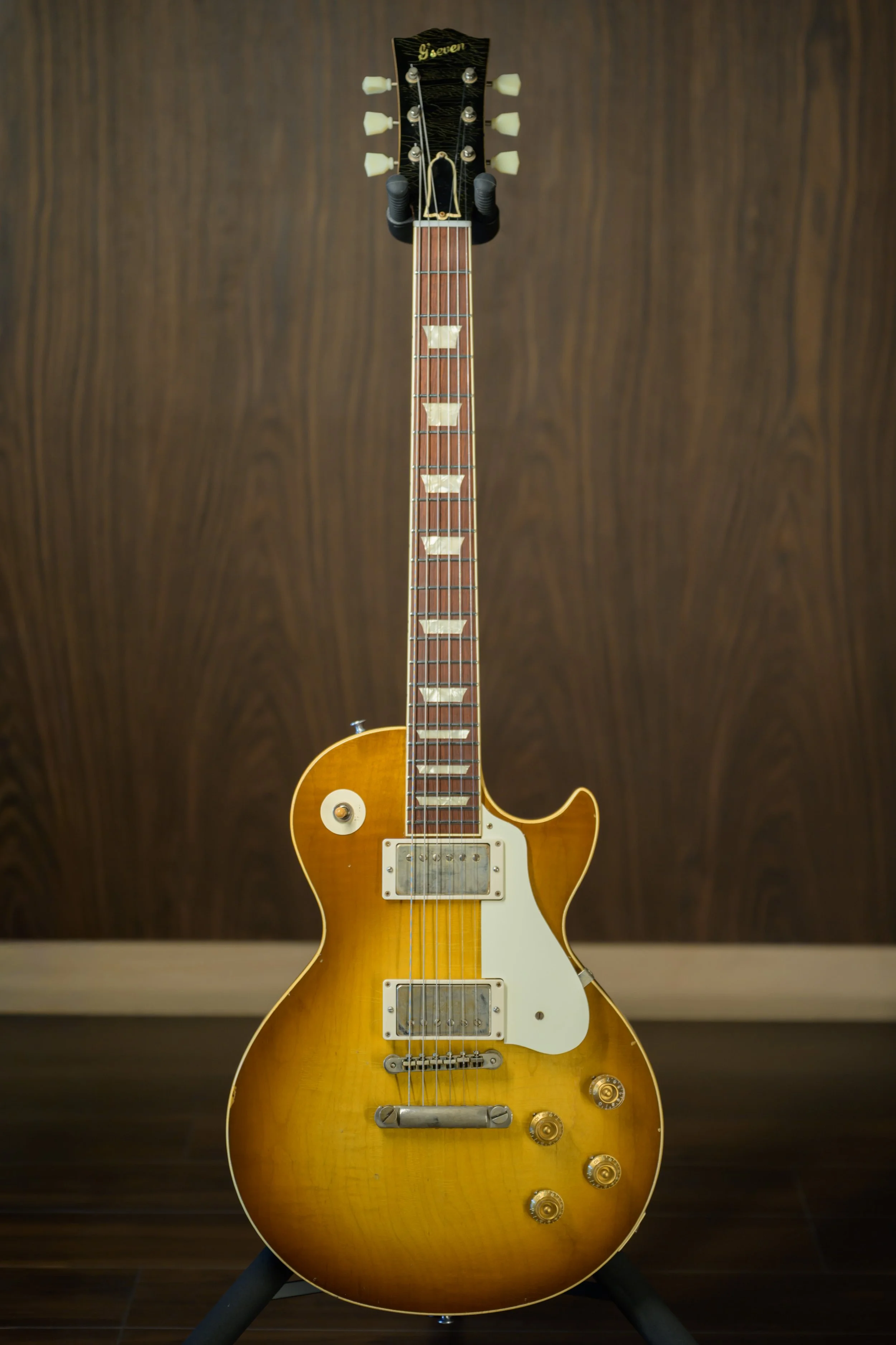 g7-LPS9 "Vintage Honey Burst" Aged