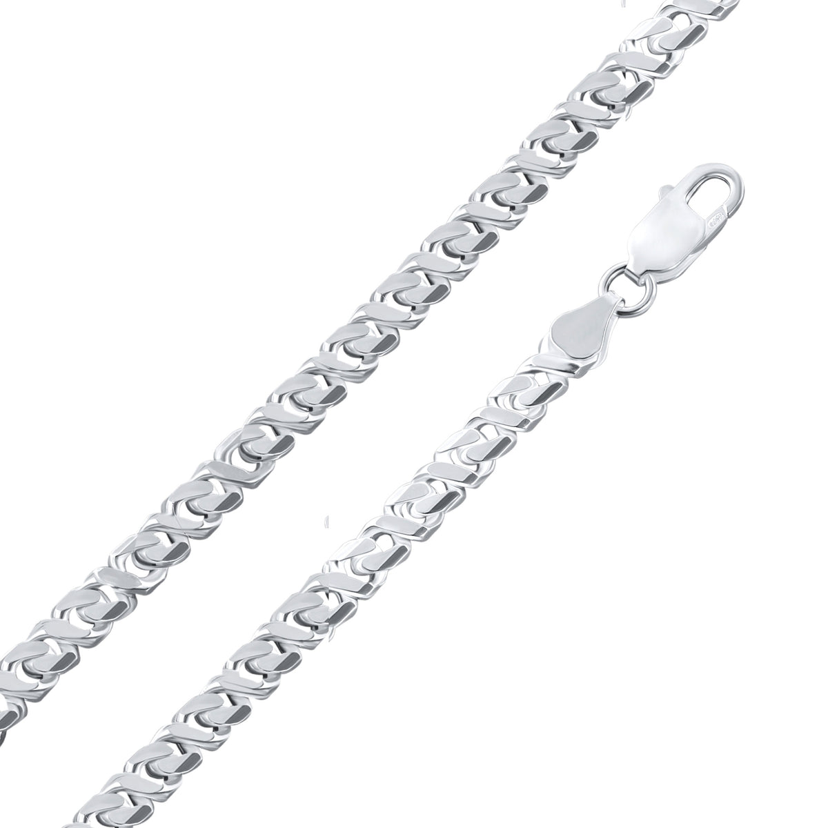 Dollar Cuban Chain 925 Sterling Silver