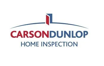 Logo for Carson Dunlop Home Inspection with a red and blue graphic and text
