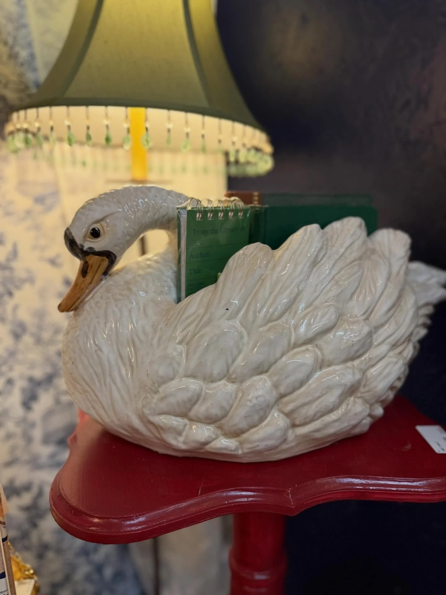 Rare Vietri Swan Jardiniere