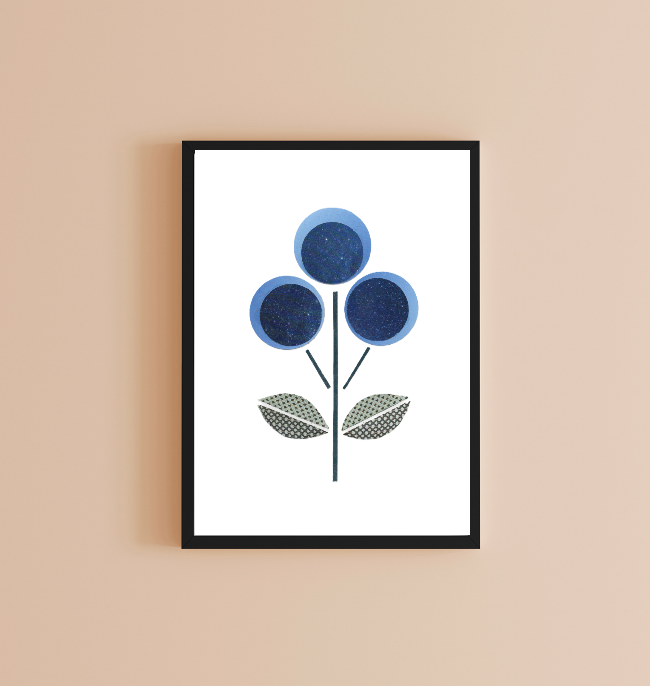 Blueberry Galaxy Flower