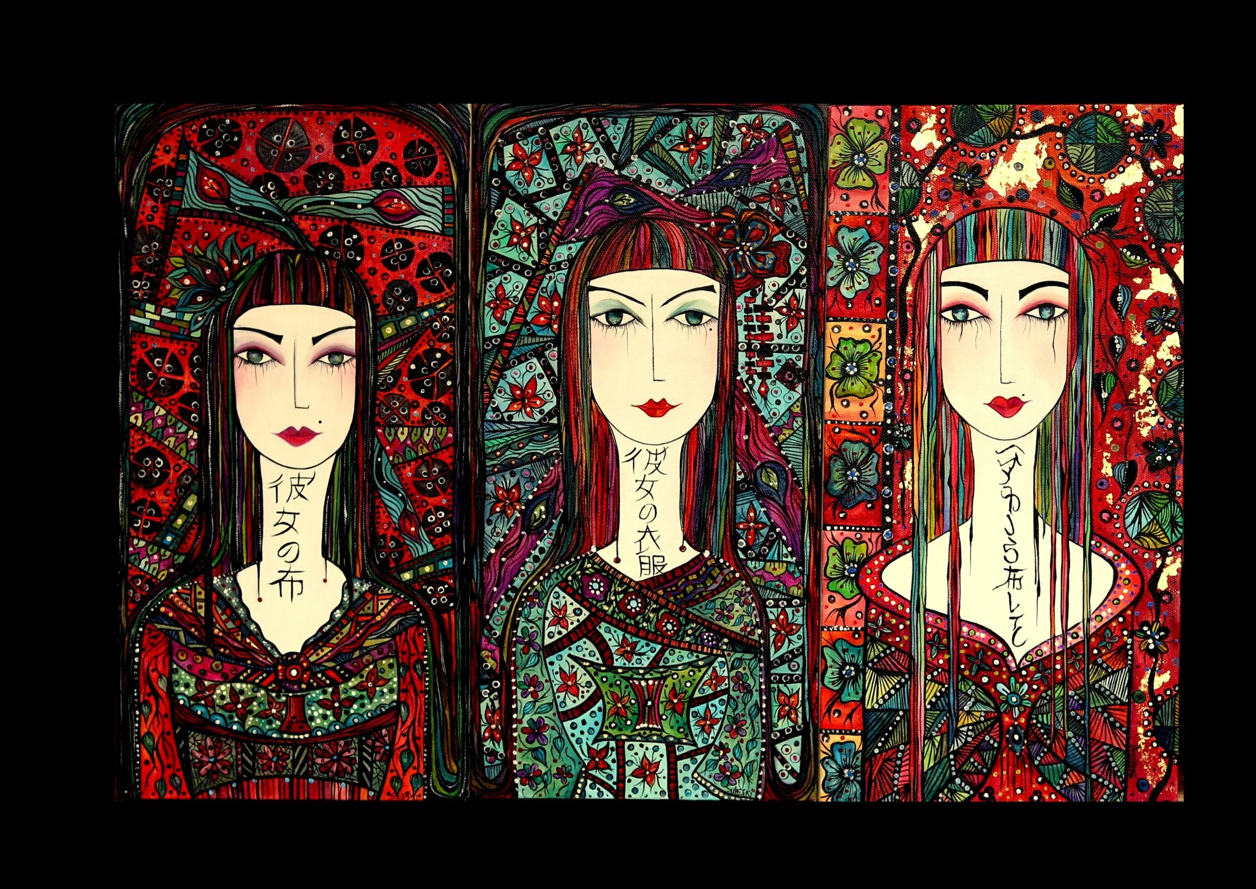 Geisha Trio