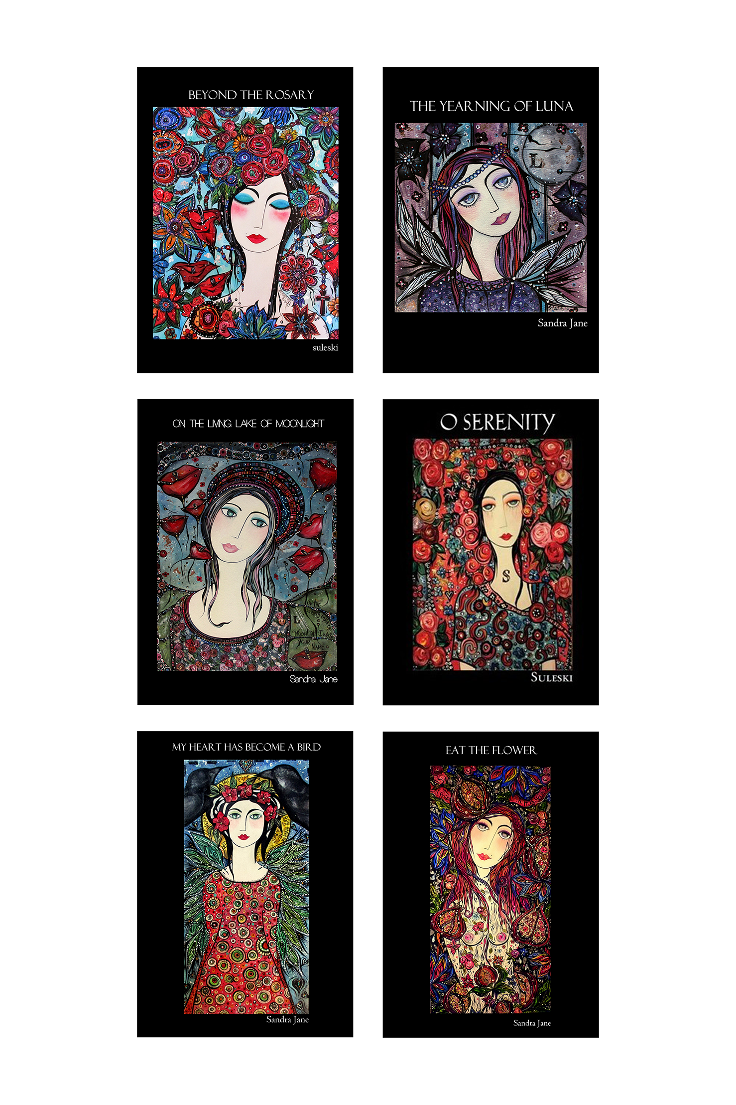 Style 1 - Art Postcard Set