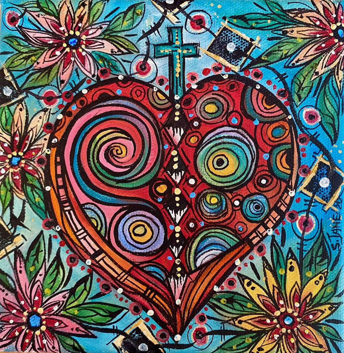 Adoration In Blue