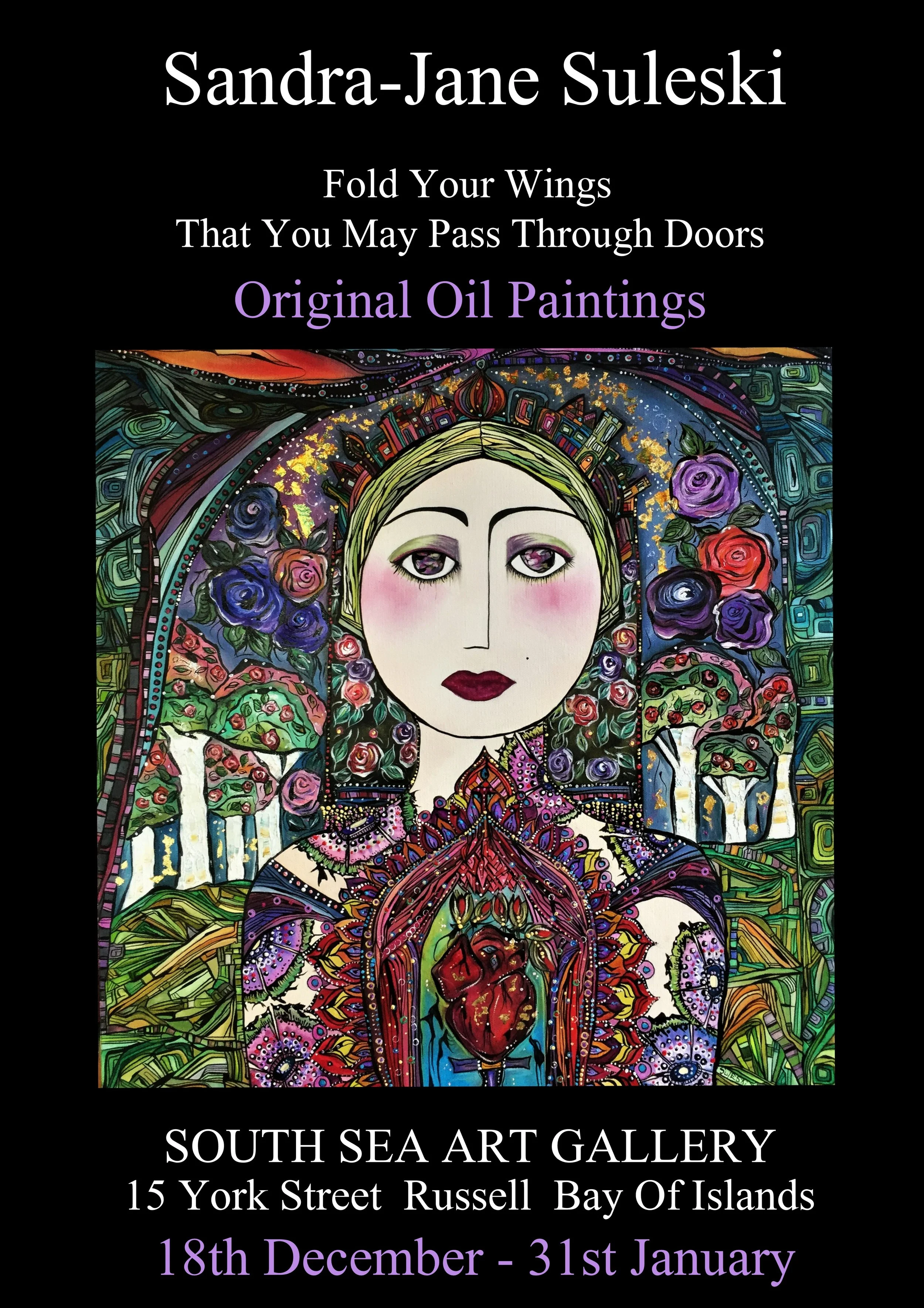 Fold Your Wings That I may Pass Through Doors
