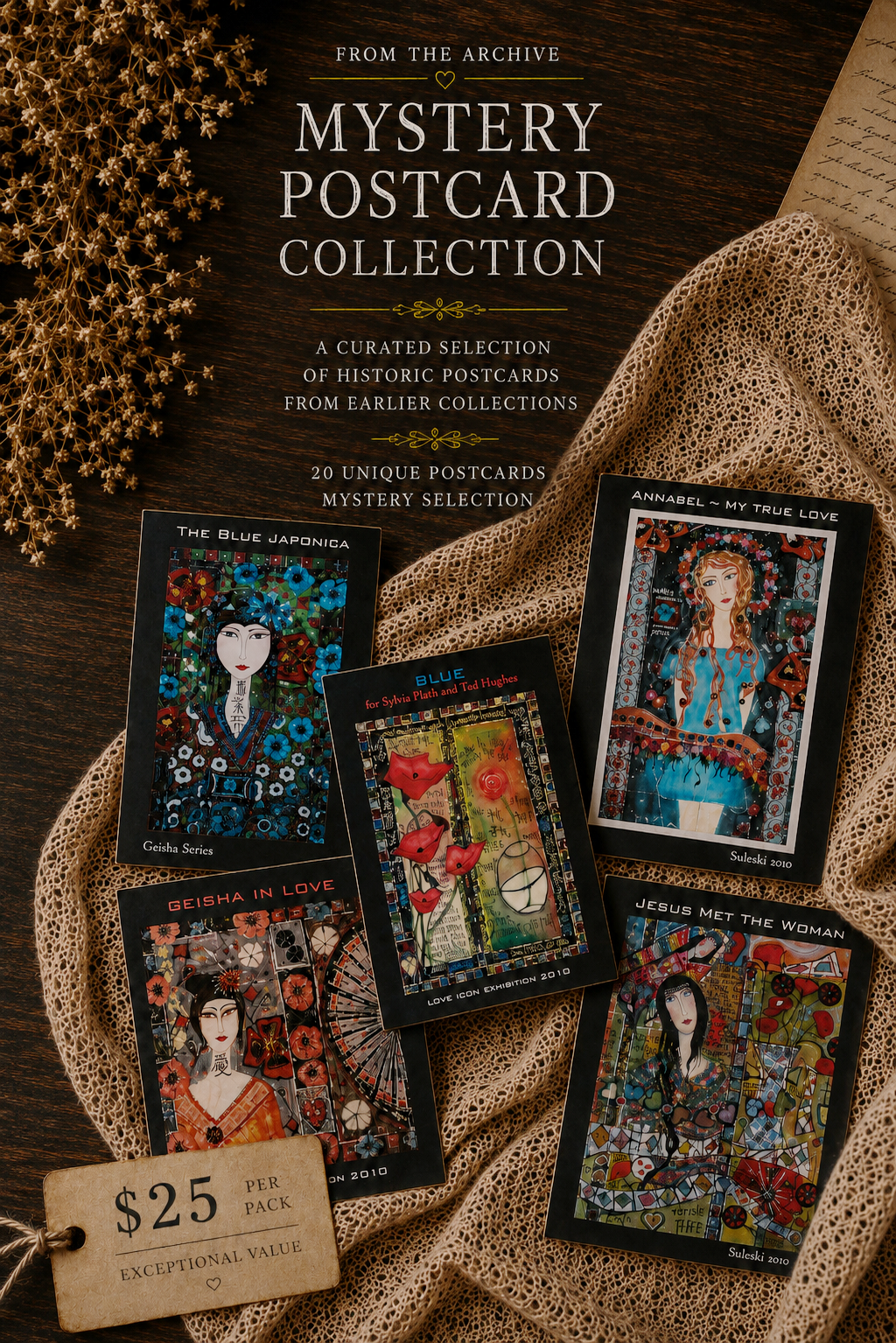 Mystery Postcard Collection