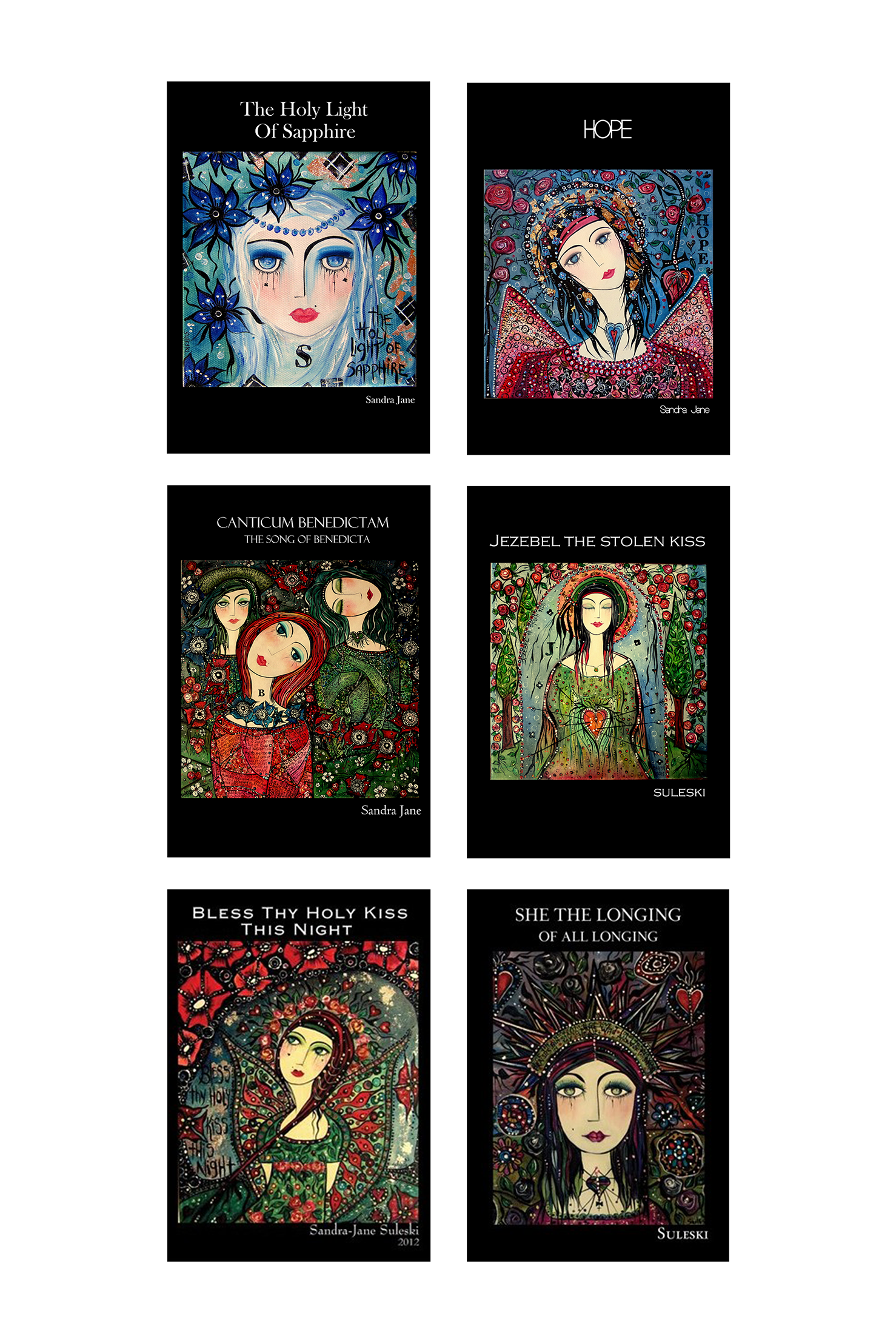 Style 2 - Art Postcard Set
