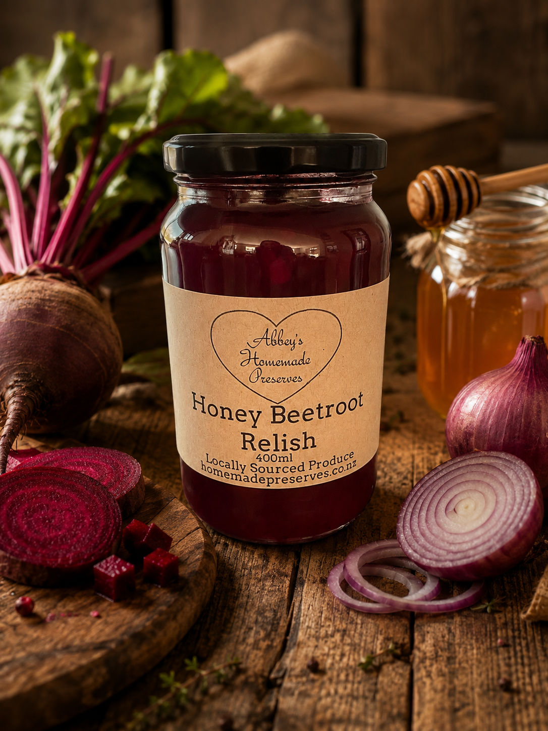 Honey Beetroot Relish