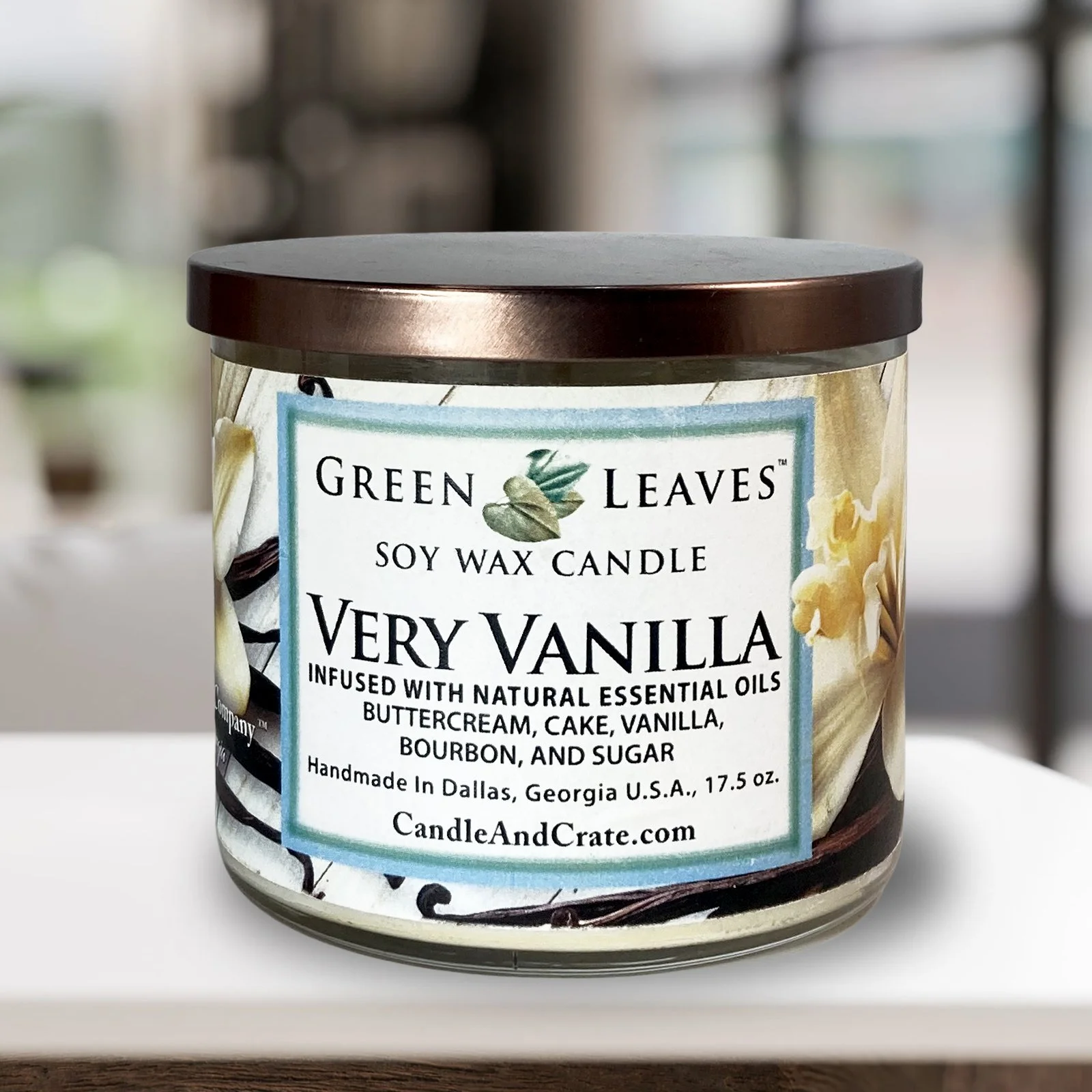 Very Vanilla Soy Wax Candle