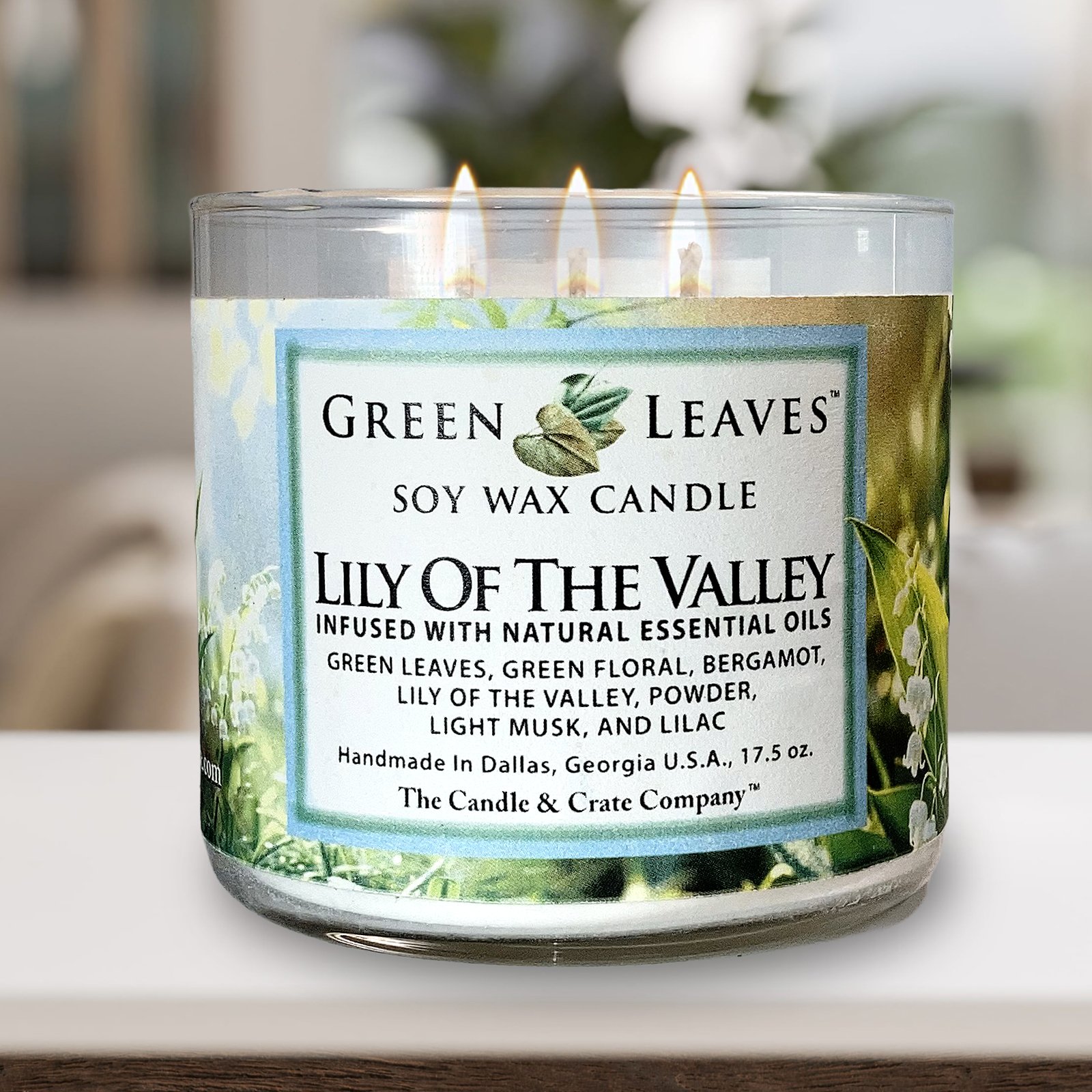 Lily Of The Valley Aromatic Soy Candle