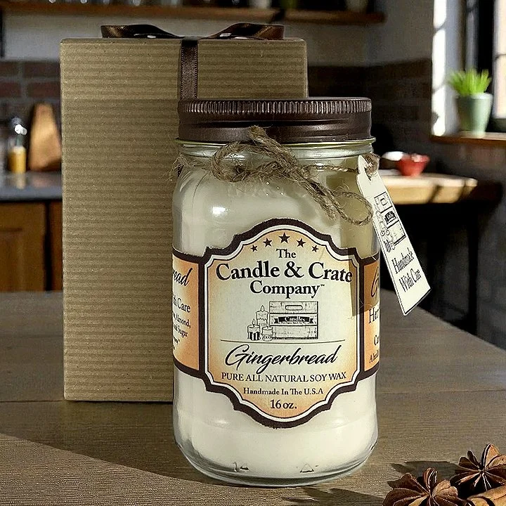 Holiday Spice Gingerbread Candle