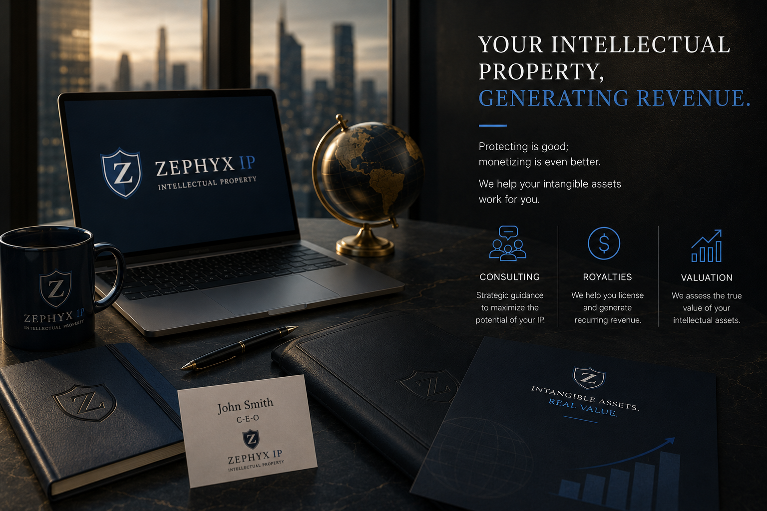 Your intellectual property, generating income