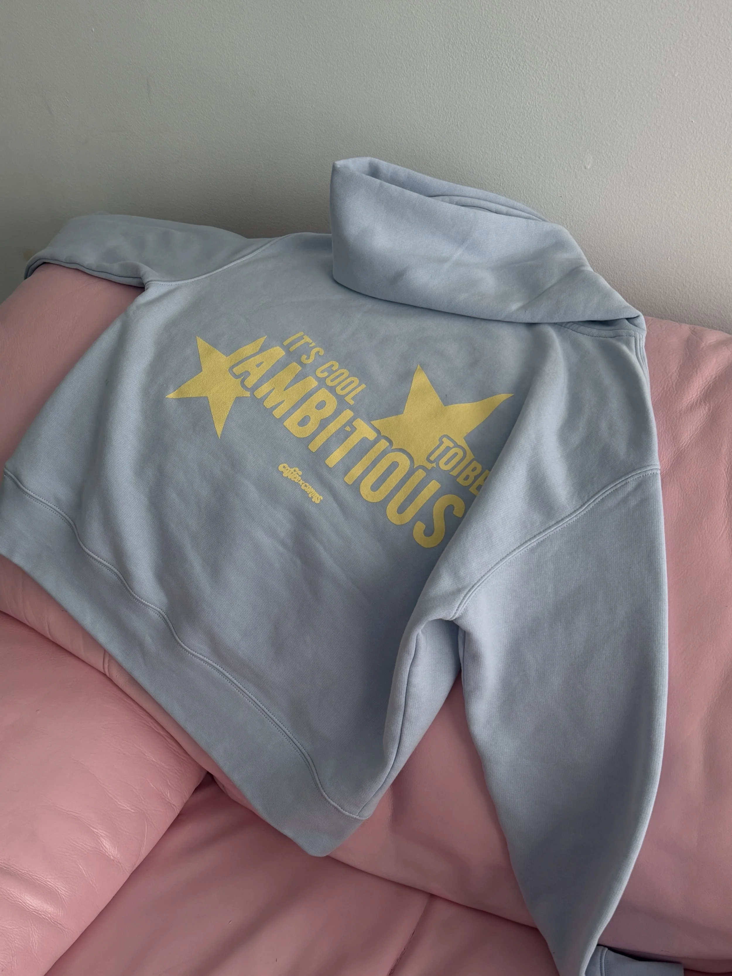the ambitious hoodie - blue