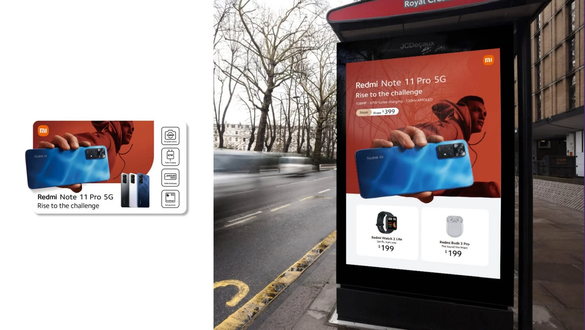 Redmi-Note-11-bus-stop-advert-print-and-phone-talkers-scaled.jpg