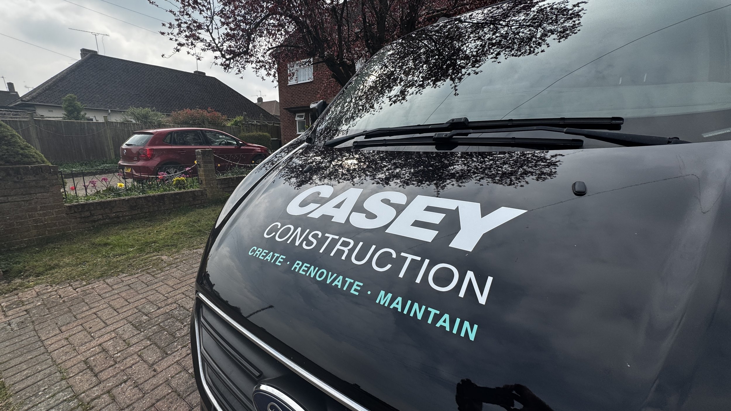 Casey Construction Van signage graphics close up of bonnet.jpg